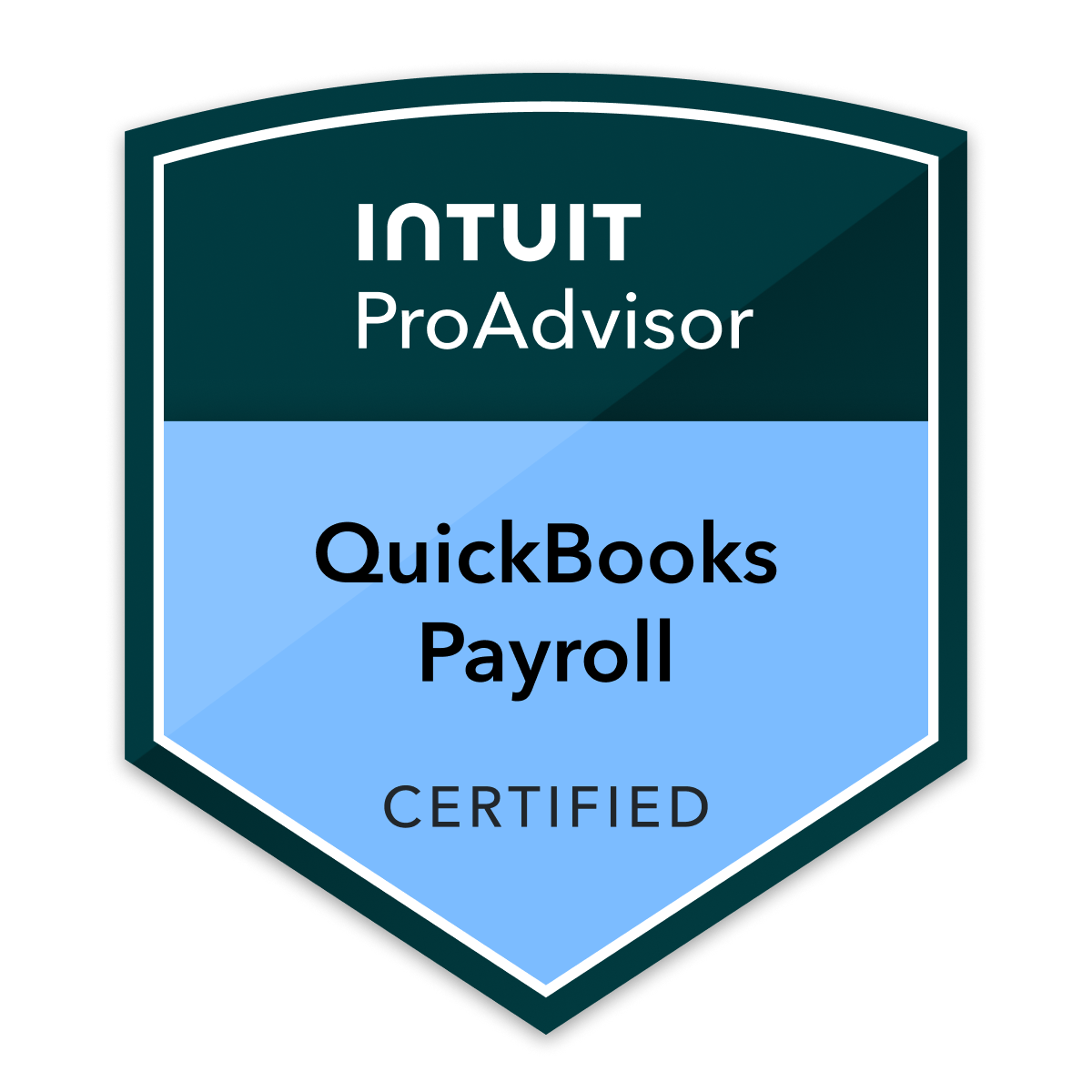 Intuit ProAdvisor QuickBooks Payroll Certified badge